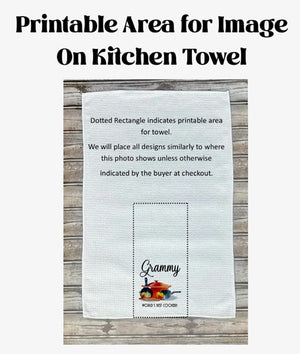 Custom Kitchen Dish Towel