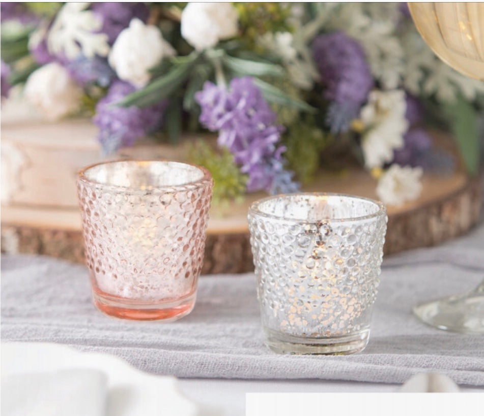 12 pack textured votives - Knot and Nest Designs
