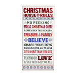 Christmas Rules Extra Large Sign