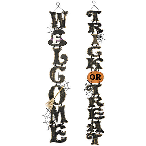 Halloween Signs perfect for wreath Alternative - Knot and Nest Designs