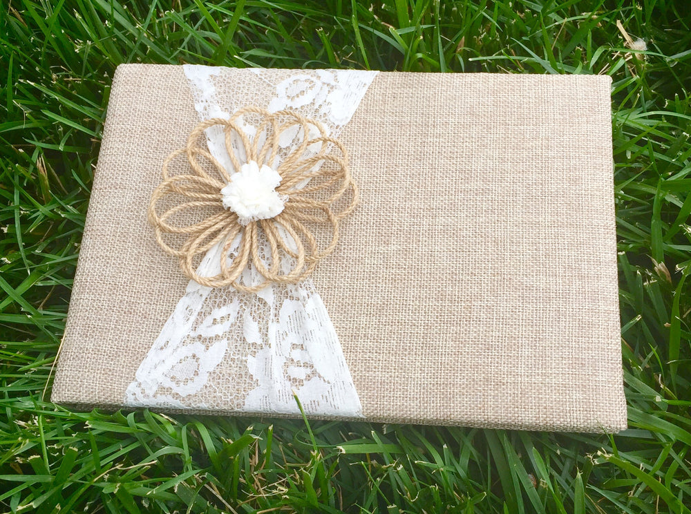 Wedding Guest Book - Knot and Nest Designs