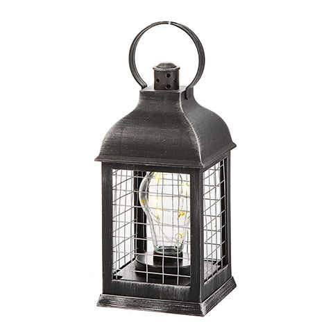 Farmhouse Rustic bulb lantern - Knot and Nest Designs