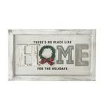 Home For The Holidays Farmhouse Sign
