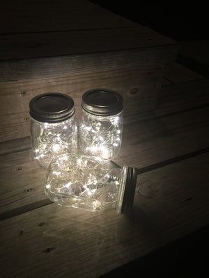 12 pack of mason jar lamps - Knot and Nest Designs