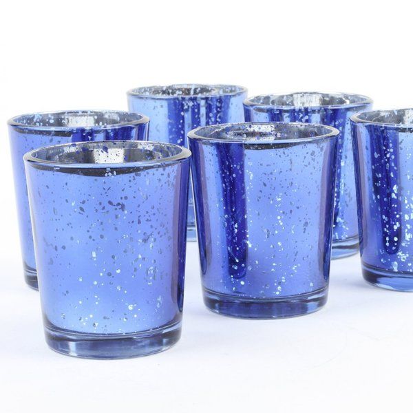 12 Pack Multicolored Colored Votives