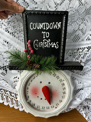 Snowman Countdown to Christmas Advent Calendar