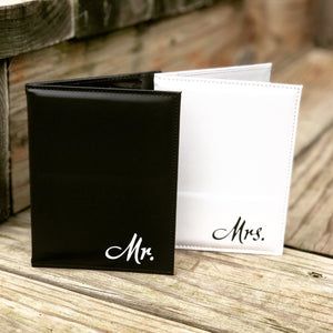 Mr. and Mrs Passport Covers - Knot and Nest Designs