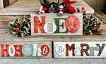 Vintage Holiday Sayings Sign - Choose your Style