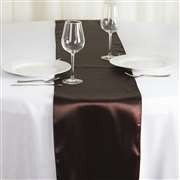 Satin Table Runner - choose your color - Knot and Nest Designs
