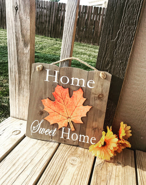 Home Sweet Home Sign - Knot and Nest Designs