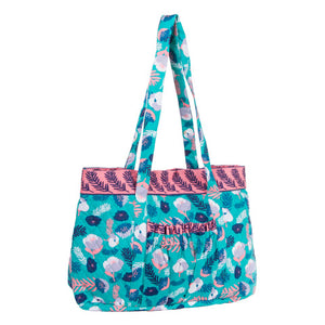 Feather Designer Tote - Knot and Nest Designs