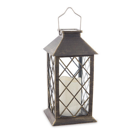 
                
                    Load image into Gallery viewer, Golden bronze Solar Lantern - Knot and Nest Designs
                
            