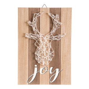 Joy Deer String Art - Knot and Nest Designs