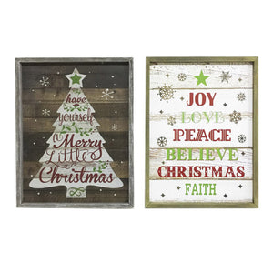 Vintage Christmas Sign - Choose Your Style - Knot and Nest Designs