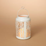 Rustic Woods Lantern with battery operated candle- 2PACK